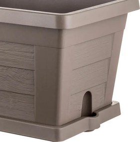 Bama Wielkogabarytowa skrzynka ogrodowa Legno cappuccino, 80 x 40 x 35 cm, 80 cm