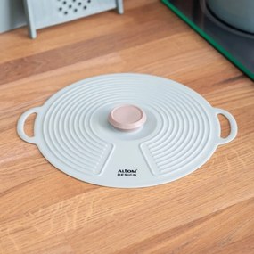 Pokrywa silikonowa Altom, szałwiowy, śr. 20,5 cm, śred. 20 cm