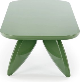 Stolik kawowy prostokątny Lumis 120 cm - jasny zielony