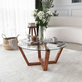 Stolik konferencyjny Lotus Wooden