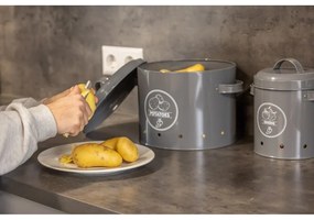 Stalowy pojemnik na żywność na ziemniaki Secret Du Potager – Esschert Design