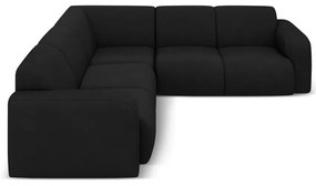 Czarny narożnik (strona zmienna/w kształcie litery L) Molino – Micadoni Home