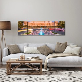 Obraz - Bukareszt, Rumunia (170x50 cm)