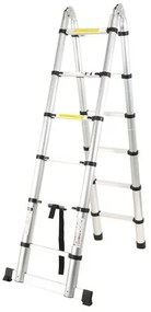 Drabina teleskopowa, 2 x 1,9 m