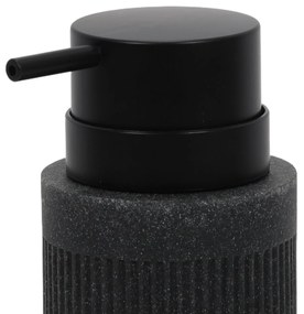 Dozownik do mydła w płynie ONYX, łupek, Ø 7 cm