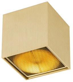 Designerski reflektor złoty - Box HoneyDesignerski Oswietlenie wewnetrzne