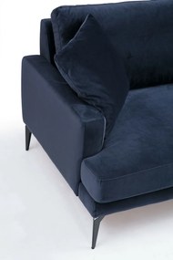 Sofa Papira 2 Granatowy