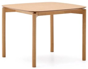 Stół w dekorze jesionu 100x100 cm Indara – Kave Home