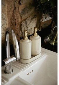 Kremowy ceramiczny stojak na akcesoria do mycia naczyń Heidi – Wenko