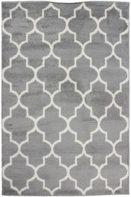 Dywan Merlin Szara Koniczyna 070x140 Prostokąt