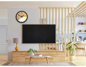 Zegar ścienny nowoczesny z cichym mechanizmem do salonu sypialni okrągły