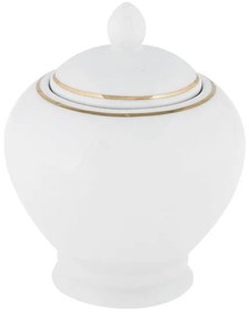 Biała porcelanowa cukierniczka Villa Altachiara Gold Chic
