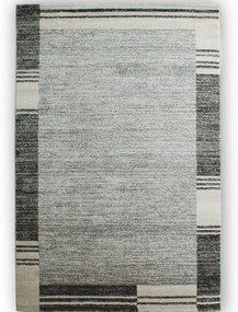 Dywan nowoczesny Lara Ramka szary 200 cm x 290 cm