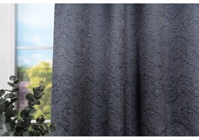 Ciemnoszara zasłona 140x260 cm Kent – Mendola Fabrics