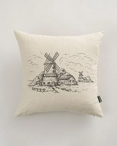 Poszewka na poduszkę Countryside Windmill 45x45 cm