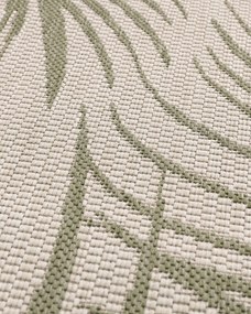 Dywan Lineo beige/jungle green 120cm