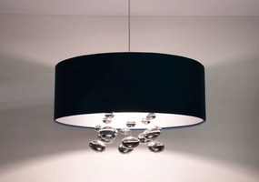 Lampa wisząca BUBBLE LIGHT 60cm granatowa BPS KONCEPT