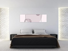 Obraz - Fioletowy minimalizm N⁰2 (170x50 cm)