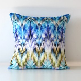 Abstrakcyjna, wielokolorowa poszewka ozdobna Iluzja