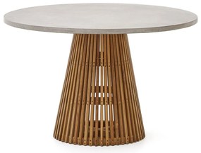 Okrągły stół ogrodowy ø 120 cm Alcaufar – Kave Home