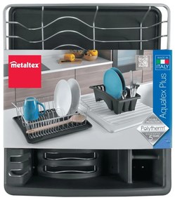 Ociekacz do naczyń Metaltex Aquatex Plus, 35x30 cm
