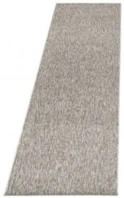 Dywan wykładzinowy na filcu Nizza beżowy melanż 80 cm x 250 cm