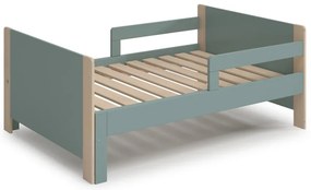 Zielone łóżko dziecięce z regulacją długości 90x140/190 cm Willi – Marckeric