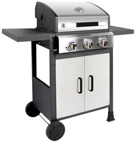 GRILL GAZOWY Z 3 PALNIKAMI BRENNER BR-G3N