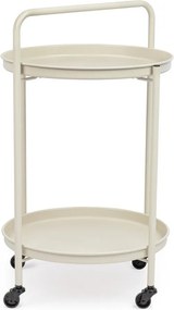 Stalowy barek na kółkach ø 44,5 cm Austin – Yes Everyday