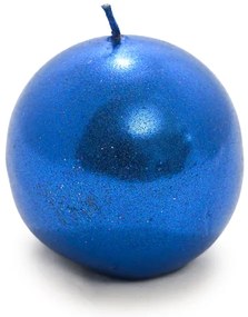Zestaw 2 świec kul CANDLE BALL BLUE 4,5 cm niebieski