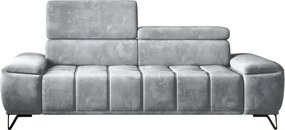 Sofa kanapa PALLADIO z elektrycznym systemem rozkładania siedziska regulowane zagłówki WERSAL
