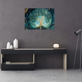 Obraz – Drzewo życia we wszechświecie (70x50 cm)