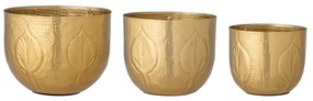 Metalowe osłonki na doniczki zestaw 3 szt. ø 18 cm Bati – Bloomingville