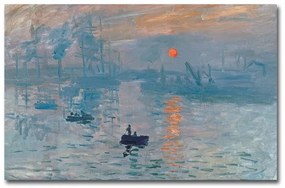 Reprodukcja obrazu Claude Monet Sunrise, 70x45 cm – Wallity