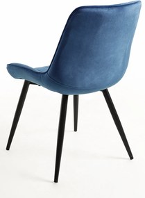 Zestaw 4 Krzese Lene Aksamitne