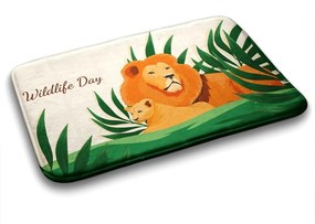 Dywanik do łazienki Dywanik do łazienki Lwy Koty