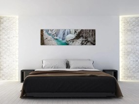 Obraz - Islandzka przyroda (170x50 cm)