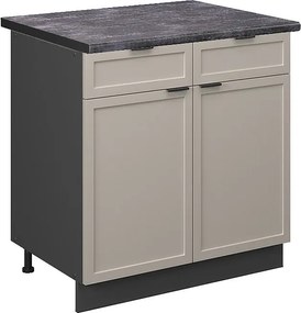 Szafka dolna do kuchni greybeige 80x60x82 fame-line