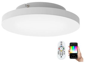 Eglo 99118 - Ściemniana lampa sufitowa LED RGB TURCONA-C LED/15W/230V + RC