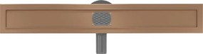 Mexen Flat 360° korpus do odpływu liniowego obrotowy 70 cm, miedź szczotkowana - 1C40070