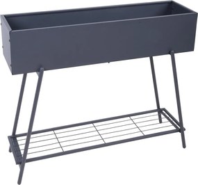 Stalowa podwyższona skrzynka na rośliny 30 cm Jasmine – Garden Pleasure