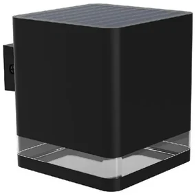 Zewnętrzny kinkiet solarny LED Philips Vironaczarny, 1,8 W, 200 lm, 2700 K