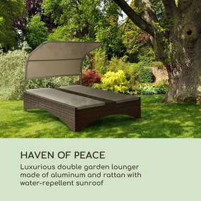 Blumfeldt Eremitage Double Lounger Leżak ogrodowy