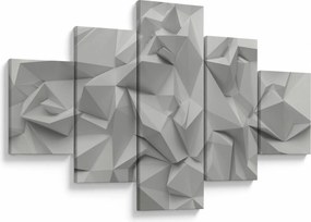 Obraz abstrakcji (125x70 cm)