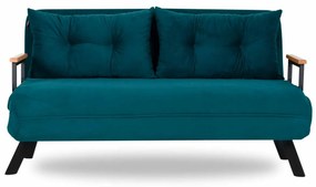 Rozkładana sofa Sando 2 Petrol Green