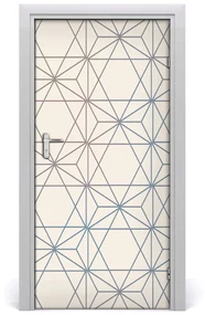 Naklejka fototapeta na drzwi Geometryczne tło
