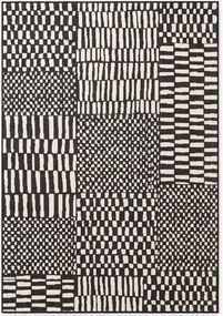 Czarno-kremowy dywan odpowiedni na zewnątrz 200x300 cm Haringey Barkham – Ted Baker