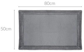 Dywanik łazienkowy TRIO, memory foam, 80 x 50 cm