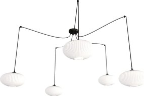 Nowoczesna lampa pięcioramienna typu pająk - D171 A9-G44