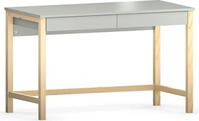 Szare biurko do pokoju dziecięcego 50x100 F4-H37
